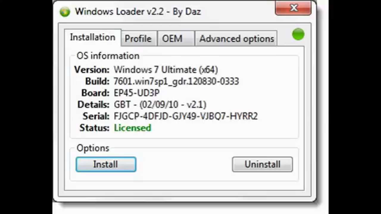 Daz Windows Loader 3.1 Download